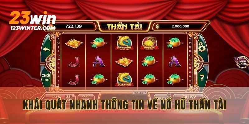 Khái quát nhanh thông tin về nổ hũ Thần Tài
